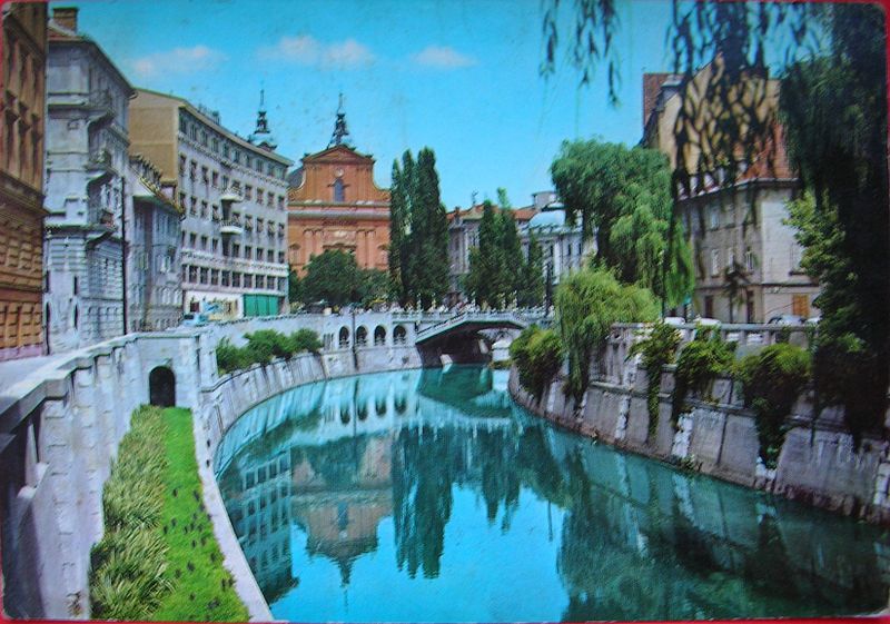 File:Postcard of Ljubljanica 1969.jpg