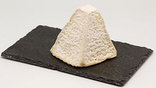 Pouligny-Saint-Pierre cheese French goat cheese