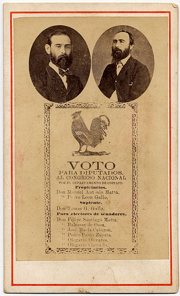 File:Propaganda política para Manuel Antonio Matta y Pedro León Gallo.jpg