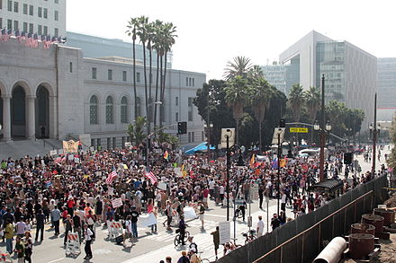 The Occupy Los Angeles movement (2011)