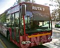 Citaro O-530 operující na trase Pumabús 9, Mexiko