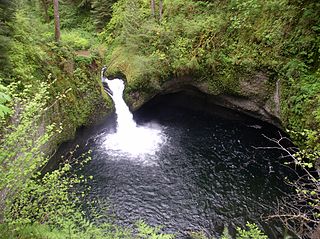 <span class="mw-page-title-main">Eagle Creek waterfalls</span>