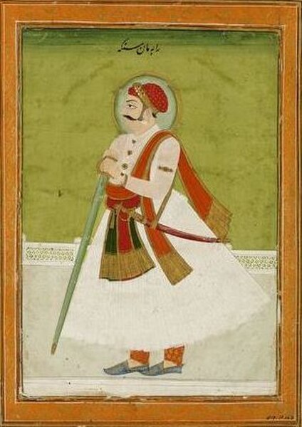 Portrait of Raja Man Singh c.1790