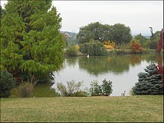 Paysage d'automne au "Jardin du Bois-Marquis" (vue 2) .