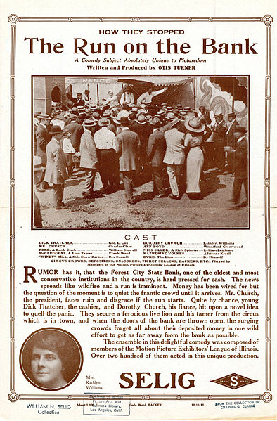 File:Release flier for HOW THEY STOPPED THE RUN ON THE BANK, 1911.jpg