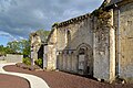 Restes du chœur de l'église.