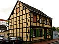 Middle-class half-timbered house