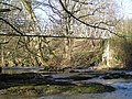 Fluss Severn, Cancoed-Fußgängerbrücke. - geograph.org.uk - 836259.jpg