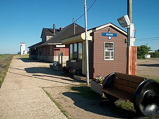 <span class="mw-page-title-main">Rivers station</span> Railway station in Manitoba, Canada