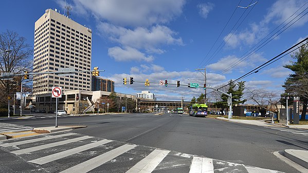 Rockville Pike and Church Street, Rockville, MD