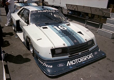 Ludwig drove the Roush-Zakspeed Ford Mustang Turbo during the 1981 and 1982 Camel GT race seasons.