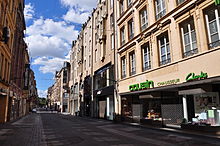 Rue Serpenoise, in the main pedestrian area.