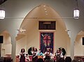 Russian Folk Dance Youth Ensemble Golden Gates and Moscow Nights Traditional Folk musicians Concert at Community United Methodist Church Wayland Massachusetts