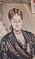 Ruth Cahn, retrato de su madre Leontine Schwarzadler Goldschmidt. Colección privada.