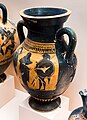 Rycroft Painter - ABV 336 15 - chariot - woman between hoplites - Rhodos AM 13447 - 04