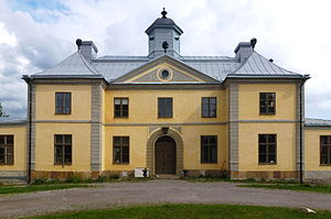 Säby gårds huvudbyggnad, augusti 2013.
