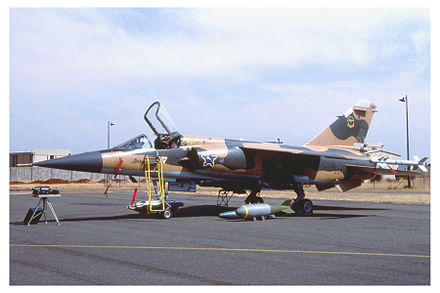 Mirage F1CZ, on tarmac in 1979