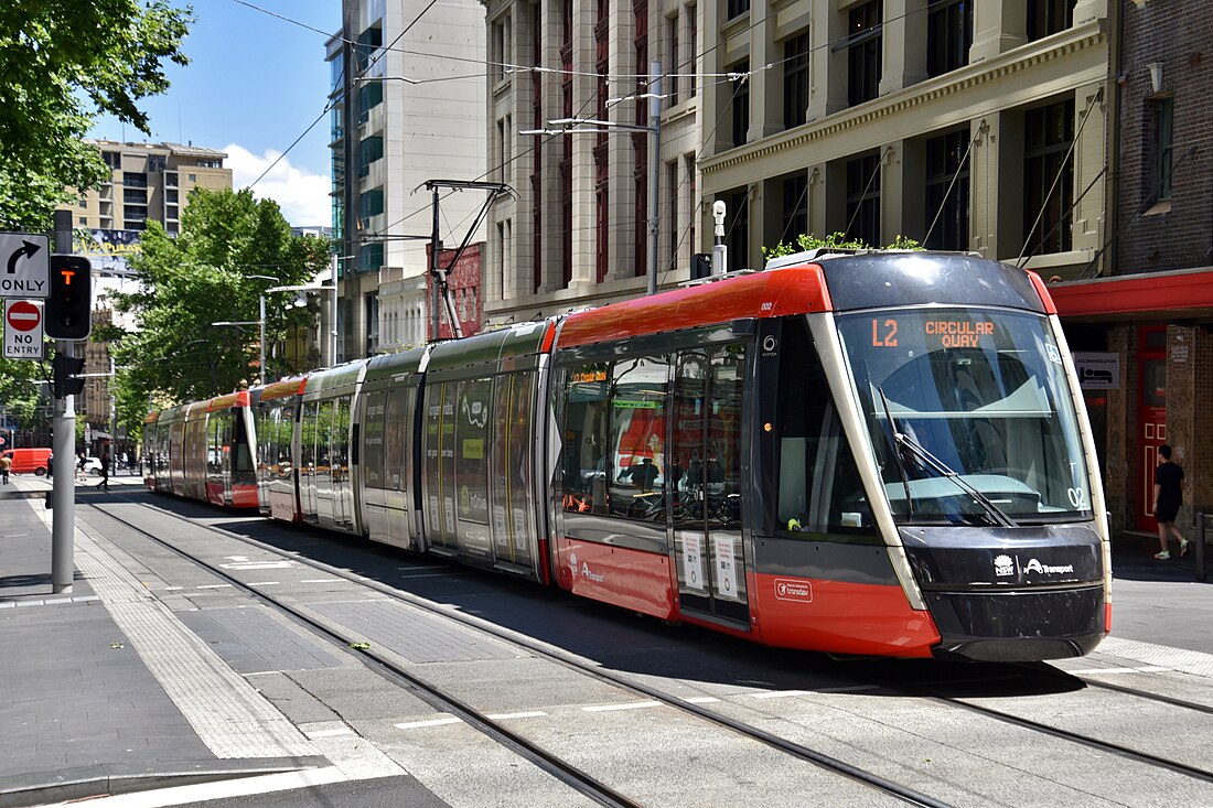 Tramtransporto en Sidnejo