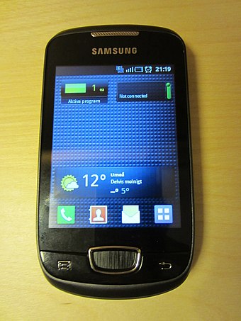 Galaxy Mini using TouchWiz 3.0