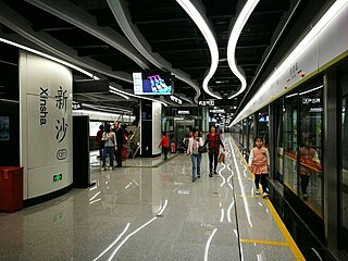 Xinsha station Guangzhou Metro station