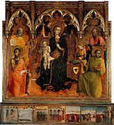 Retablo de la Madonna della Neve de Sassetta