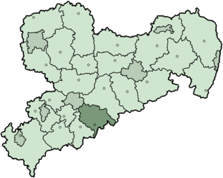 Mittlerer Erzgebirgskreis District in Saxony, Germany