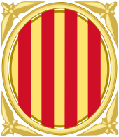 Emblem of the Generalitat (Government) of Catalonia Seal of the Generalitat of Catalonia.svg