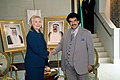 Secretary Clinton Shakes Hands With Kuwaiti Prime Minister Nasser al Sabah (6196611408).jpg