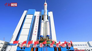 <span class="mw-page-title-main">Shenzhou 14</span> 2022 Chinese crewed spaceflight to the Tiangong Space Station