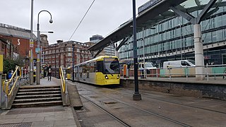 <span class="mw-page-title-main">Shudehill Interchange</span> Manchester Metrolink tram stop