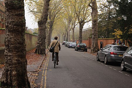 Sidwick Avenue in Cambridge