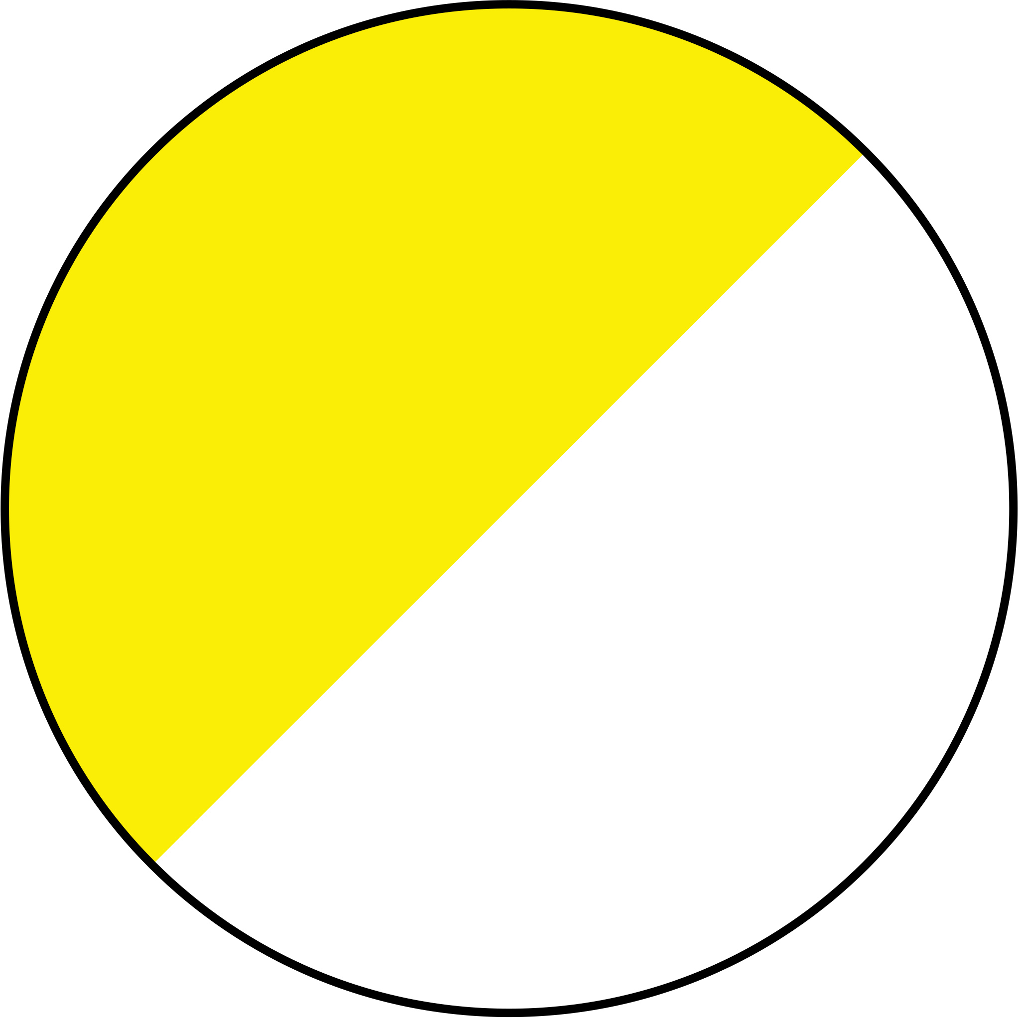 Желтый полукруг. Желтый полукруг на прозрачном фоне. Круг наполовину желтый. Полукруг желтого цвета. Половина