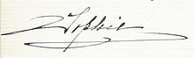 Signature de Sophie de Prusse (de) Sophie von Preußen (el) Σοφία της Πρωσίας