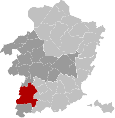Sint-Truiden Limburg Belgium Map.svg