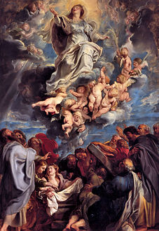 Rubens Assumption of the Virgin, 17th century