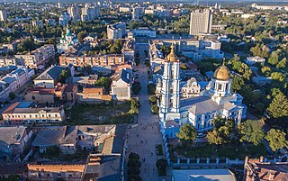 Sumy City and administrative center of Sumy Oblast, Ukraine