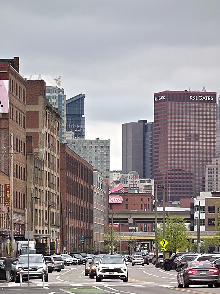 Smallman Street in portrait format