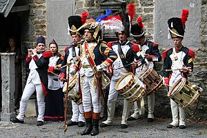 The Folk group of the "Grenadiers of the Imperial Guard".