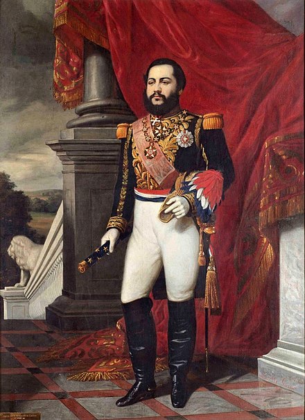 López as a military leader, 1866