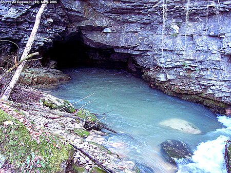 Source du Cusançin. 15 03 2006