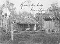 South Sea Islander huts on Mourilyan plantation, south of Innisfail, Queensland, ca. 1907 (9202213595).jpg
