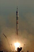 Soyuz TMA-8 launch, March 30, 2006