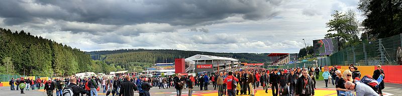 Spa after finish, 2011 Belgian Grand Prix. - panoramio.jpg