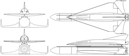 SpaceLiner7 drawings