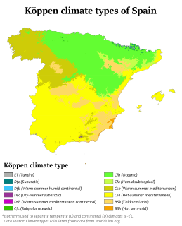 Climate of Spain Overview of the climate of Spain