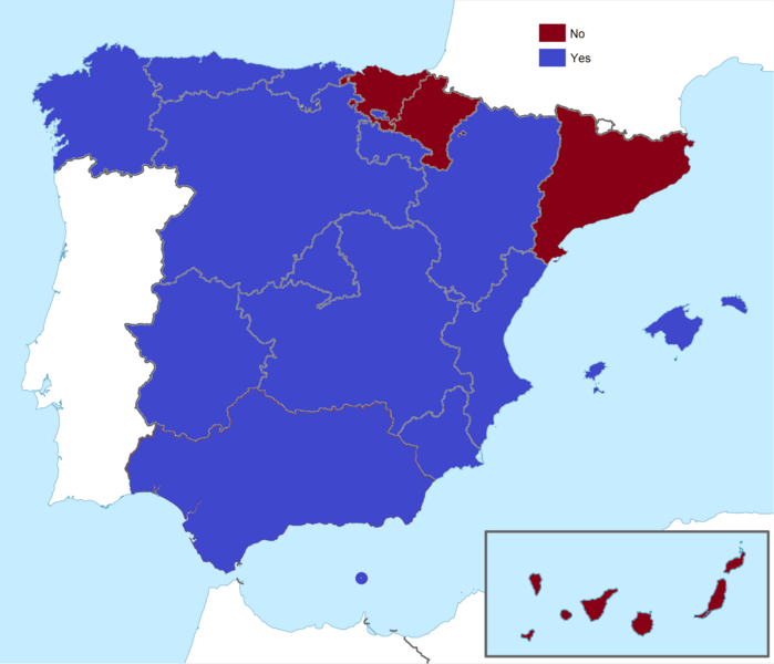 File:Spanish NATO membership referendum results by community, 1986.png