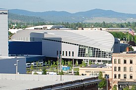 Spokane Convention Center - Exhibit Hall from Parkade.jpg