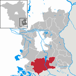 Spremberg - Carte