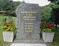 Stèle de la libération de Rammersmatt.