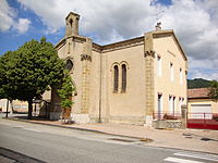 St.Julien-en-Saint-Alban (Ardèche, Fr) temple-école.JPG